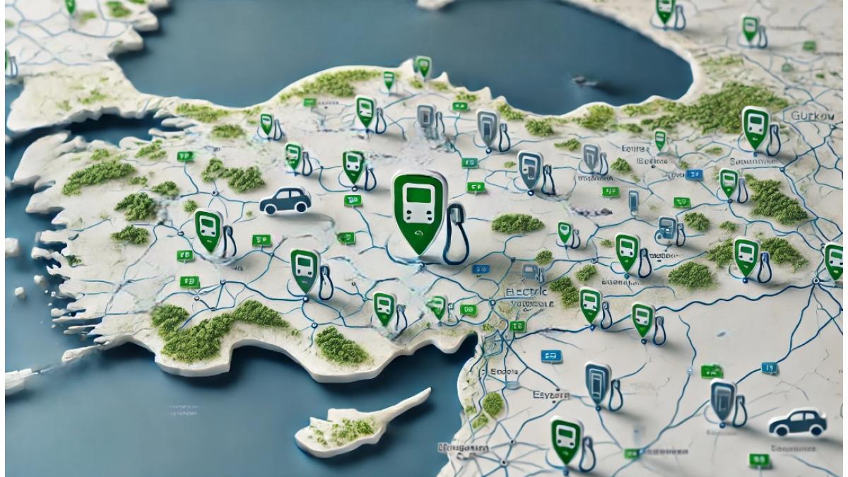 Türkiye Şarj İstasyonu Haritası
