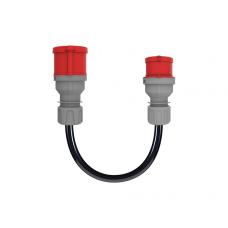 Dönüştürücü Adaptör 5x2,5 Ttr 5/16A Fiş - 5/32A Priz (30cm Kablolu)