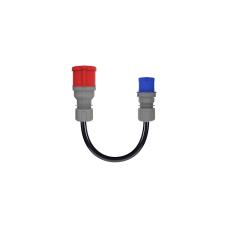 Dönüştürücü Adaptör 3x2,5 Ttr 3/32A Fiş - 5/32A Priz (30cm Kablolu)