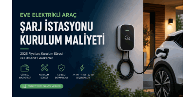 Eve Elektrikli Araç Şarj İstasyonu Kurulum Maliyeti
