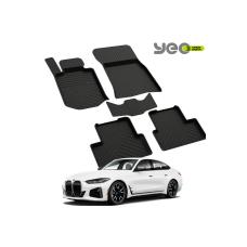 BMW İ4 SERİSİ ELEKTRİKLİ 2021-2024 Model Yılları İçin Uyumlu 4D Paspas Takımı